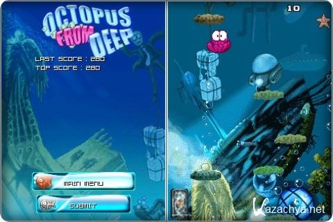 Octopus From Deep /    