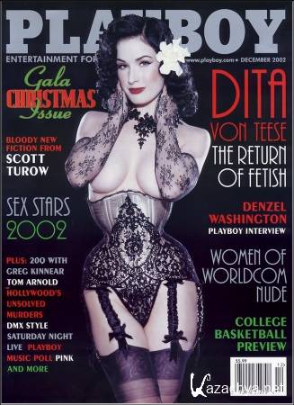 Playboy Magazine 2002-12