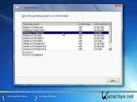 Microsoft Windows 7 SP1 RUS-ENG x64 -24in1- (AIO) by m0nkrus