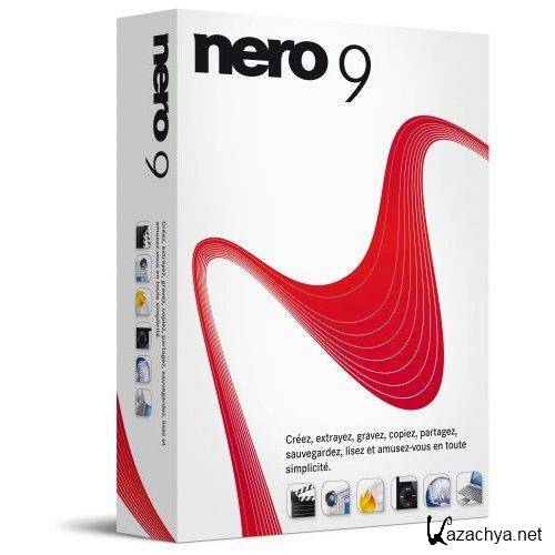 Nero 9.4.44.0b   Nero Move it 1.5.10.1   Nero MediaHome 4.5.8.0b   Templates   Nero InCD 6.6.5100   LightScribe Software