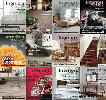Interiors Monthly Magazine - 2010 Full Year Collection