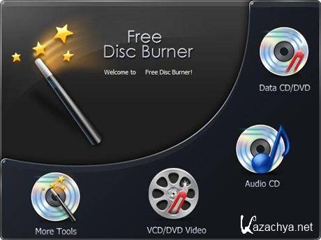 Free Disc Burner 3.0.1.305 RuS Portable