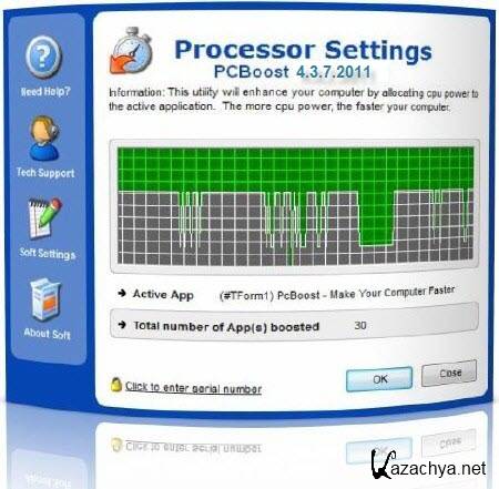 Разогнать компьютер PCBoost 4.3.7.2011 Разогнать компьютер PCBoost 4.3.7.2011