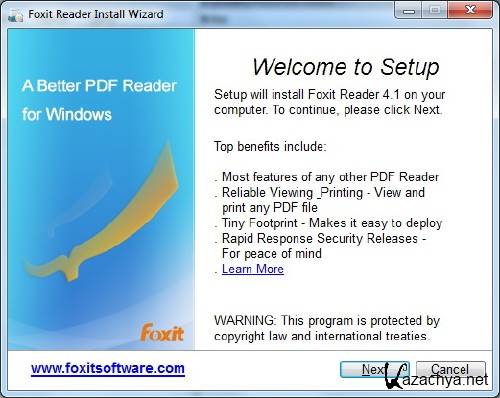Foxit Reader 4.1.1.0805 (RUS)