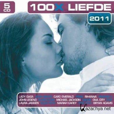 Various Artists - 100x Liefde 2011 (5CD) (2011).MP3