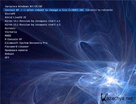 LiveUSB v4.0 - Alkid, MicroPE, Acronis, Password Changer,   ZverDVD v2011.3 (2011/ENG + RUS)