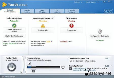 TuneUp Utilities 2011 10.0.4000.60/42/17 AIO (2011/ENG/RUS/DEU)