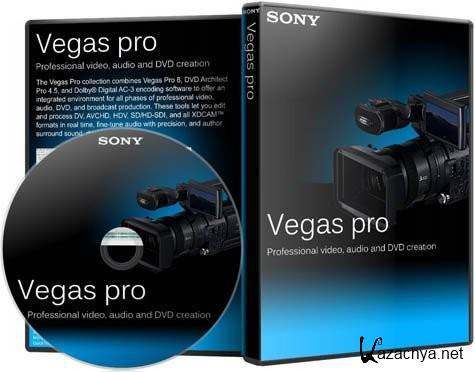SONY Vegas Pro 10.0c 469 (470) Full (2011)  
