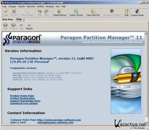 Paragon Partition Manager 11 Build 10.0.10.11287 Client/Server (x86/x64) + BootCD + Add-Ons RUS/ENG 