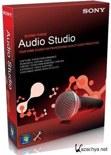 Sound Forge Audio Studio 10.0 Build 152 Rus