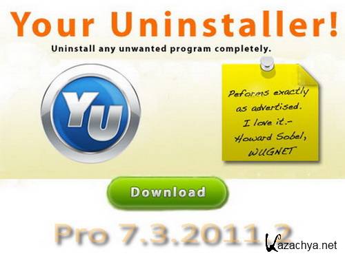 Your Uninstaller! Pro 7.3.2011.2 Ru Unattended