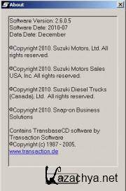 Suzuki Worldwide [ v. 2.6.0.5, 12/2010, ENG ]