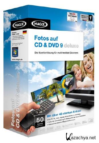 MAGIX Fotos auf CD & DVD 10 Deluxe Sonderedition (2011/RUS/MULTI4)