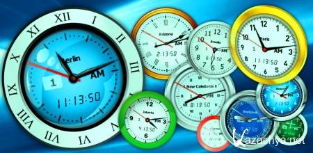Free Vector Clocks 2.40 / Часы - будильники Фри Вектор Клокс. (2011). Free Vector Clocks 2.40 / Часы - будильники Фри Вектор Клокс. (2011).
