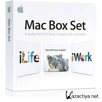 Mac OS X 10.6 (Mac Box Set - Snow Leopard (Mac OS X 10.6, iLife 09, iWork 09))[] (2009)