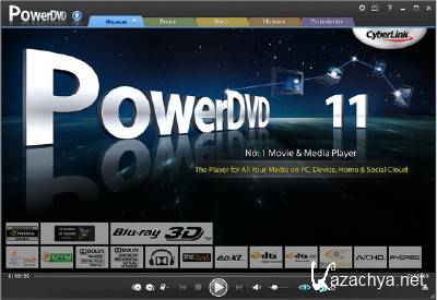 CyberLink PowerDVD 11.0.1620.51 Ultra (2011) PC