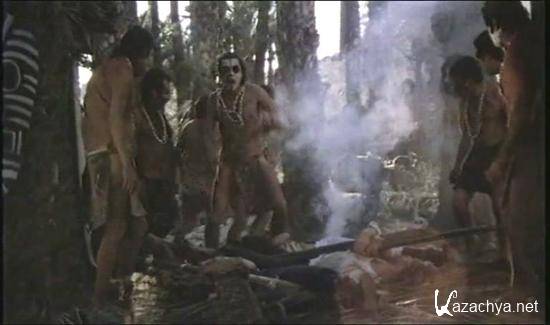 Белая богиня каннибалов / White Cannibal Queen (1980) DVDRip.