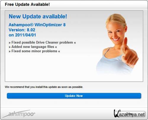 Ashampoo WinOptimizer 8.02