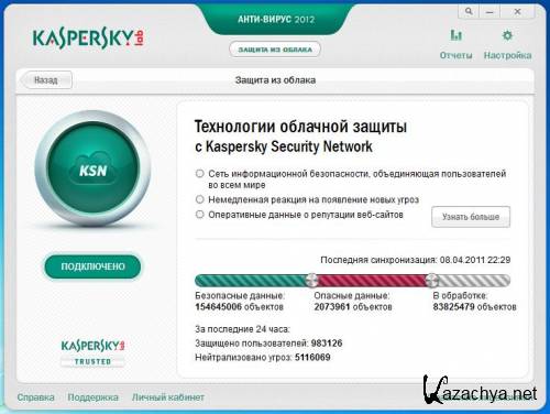 Kaspersky Anti-Virus 2012 12.0.0.323 Beta (Rus)