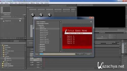 Adobe Premiere Pro CS4 v4.2 (2010/RUS/MULTI8)