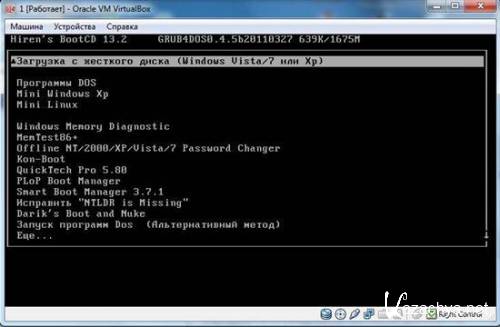 Hiren's BootCD 13.2 Full RUS