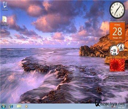 Windows 7 Ultimate SP1 86 by loginvovchyk + soft (30.04.2011)