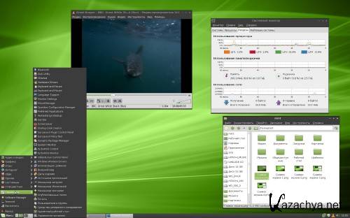 Linux Mint 9 LXDE x86 (2011/Rus)