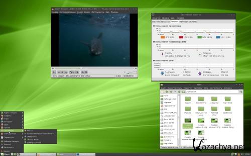 Linux Mint 9 LXDE x86 (2011/Rus)