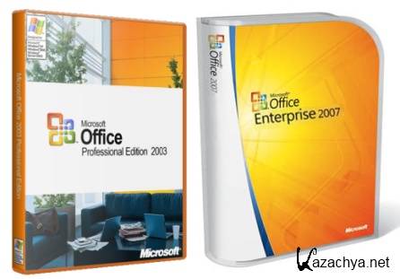 MS Office 2003 Pro SP3 (Updates + ConvertorsPack) + Office 2007 SP2 Updates RePack