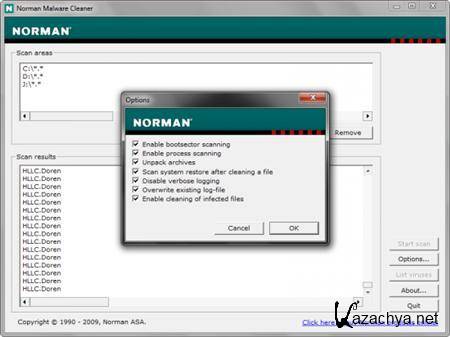 Norman Malware Cleaner 2.00.05 (05.05.2011)