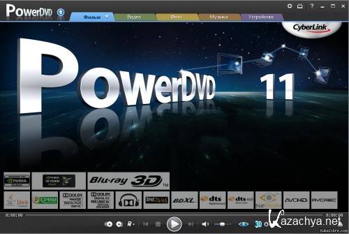 CyberLink PowerDVD Ultra 3D / 11.0.1620.51 / 2011 / Multi (Rus)