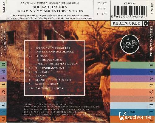Sheila Chandra - Weaving My Ancestors Voices (1992)