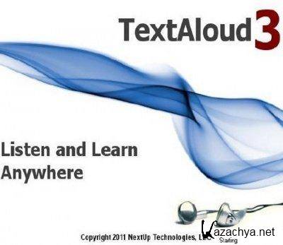 NextUp TextAloud 3.0.20 Portable 