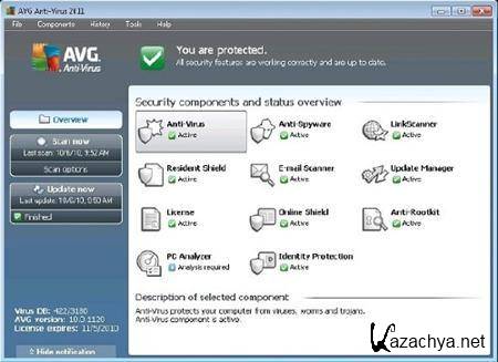 AVG Anti-Virus Pro 2011 10.0.1375 x86/x64 Final AVG Anti-Virus Pro 2011 10.0.1375 x86/x64 Final