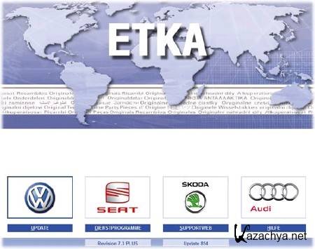 ETKA [ v. 7.3, Update Seat + Skoda, Multi + RUS ]