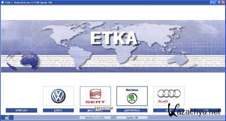 ETKA [ v. 7.3, Update Seat + Skoda, Multi + RUS ]