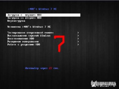 c400's Windows 7 XE (x86/x64) v2.5 Rus/Eng