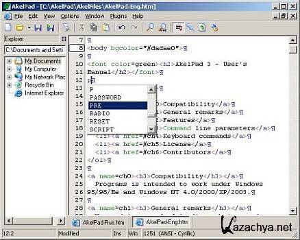 AkelPad 4.60 Portable + All Plugins