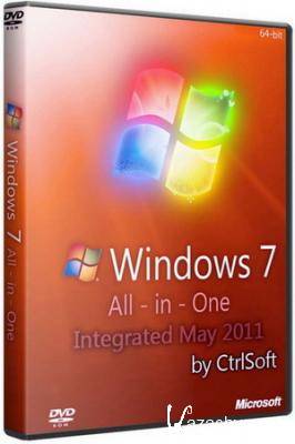 Windows 7 AIO SP1 x64 Integrated May 2011 by CtrlSoft (2011/RUS)