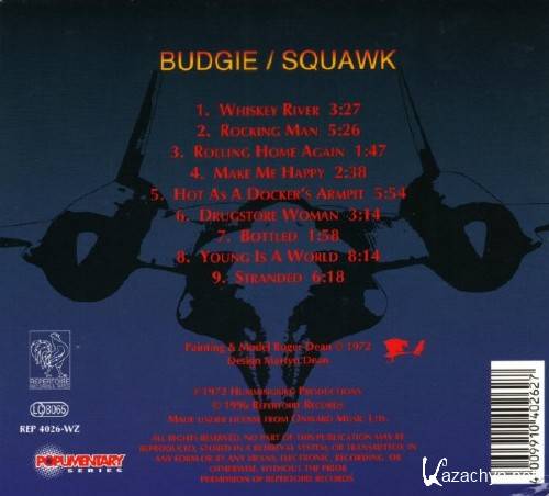 Budgie - Squawk (1972)