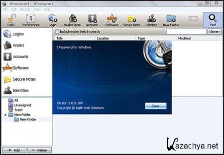 1Password 1.0.5.189 (2011/Eng)
