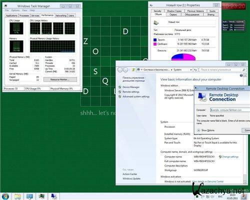 Windows 8 - Enter Version (x64/RUS/ENG/2011)
