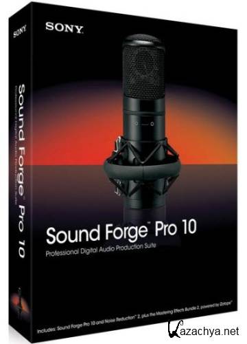 Sony Sound Forge Pro 10.0c Build 491 RePack (Eng/Rus)
