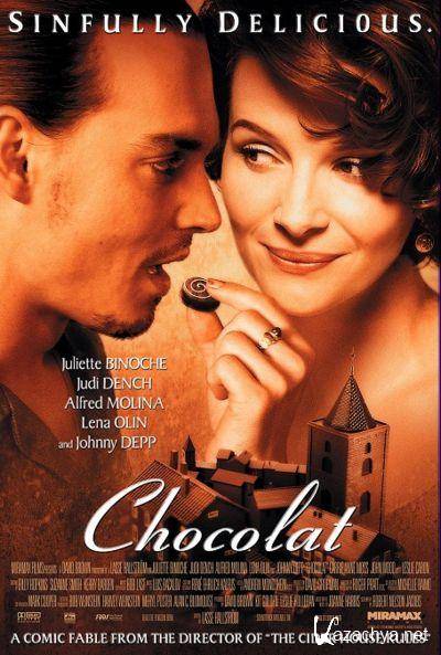  / Chocolat (2000) HDRip + UA-IX