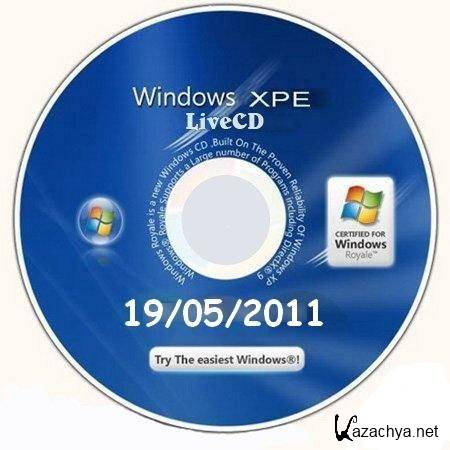 LiveCD Windows XPE (19/05/2011)