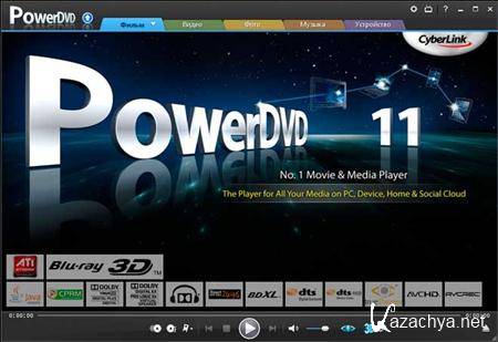 PowerDVD 11.0.1719.51 ML/Rus Ultra
