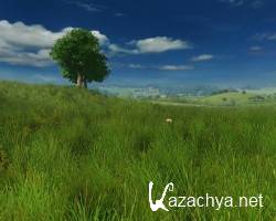 Grassland 3D Screensaver 1.0.0.1 2011/ML/Rus