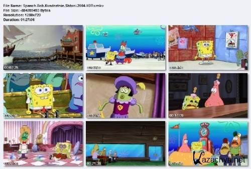 a  -   / The SpongeBob SquarePants Movie (2004) DTV/3.18 Gb 