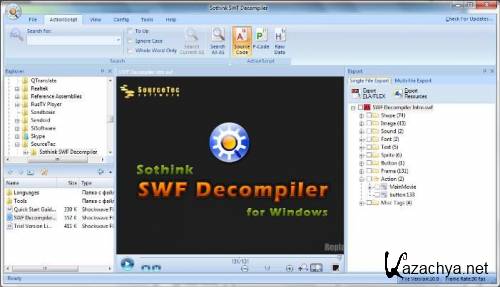 Sothink SWF Decompiler 6.2 (Build 3013)