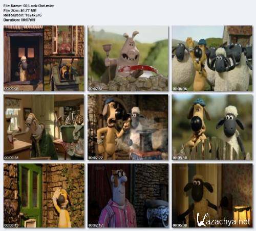   / Shaun the Sheep / 2 c  2, 60   60 (2007, 2009) DVDRip/3.25 Gb